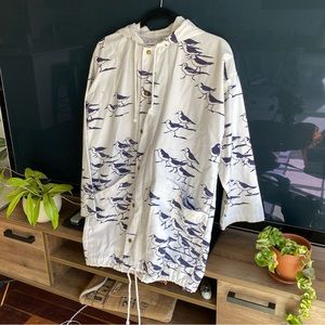 Vintage 1980s Michigan rag and co seagull jacket